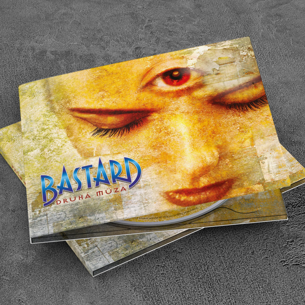 Bastard CD, grafický design, ukázka, portfolio