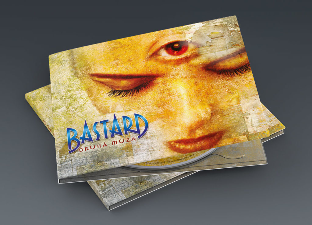 Bastard, CD obal, grafický design, ukázka